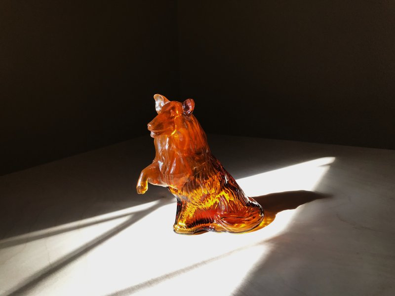 早期Avon古龙水瓶/ 牧羊犬 - 摆饰 - 其他材质 咖啡色