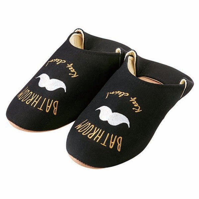 Gentle clean- 室内拖(黑) - 其他 - 棉．麻 黑色