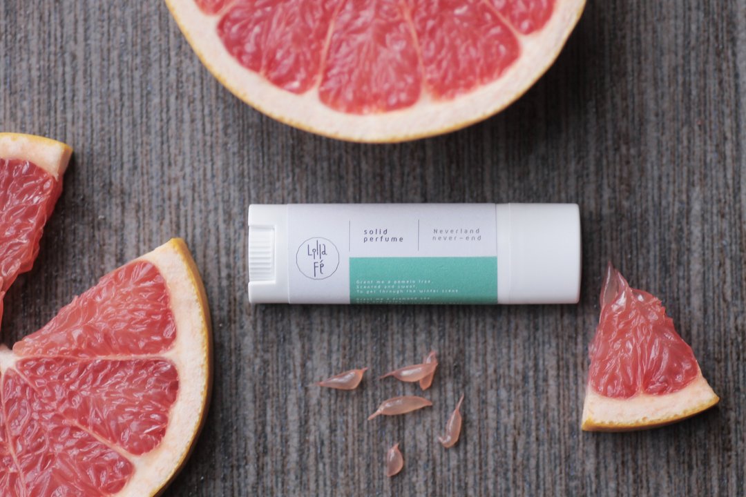 香水膏【永无止境的梦想岛 Neverland, never-end】Solid perfume - 香水/香膏 - 其他材质 绿色