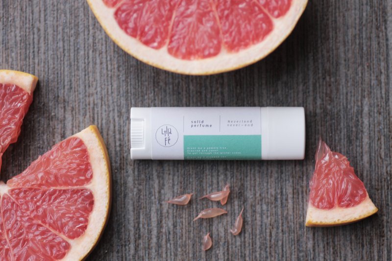 香水膏【永无止境的梦想岛 Neverland, never-end】Solid perfume - 香水/香膏 - 其他材质 绿色
