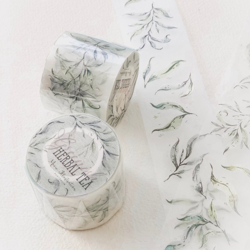 雾面PET - 若草茶纸胶带 - 特油加白墨含离型纸 - 纸胶带 - 纸 绿色