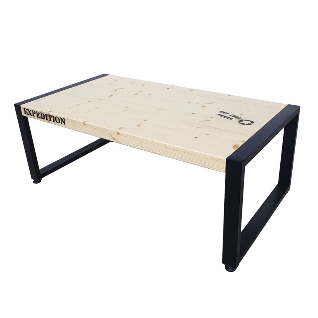订制品 LOFT 工业风 希特铁木大茶几 CU088 - 其他家具 - 木头 咖啡色