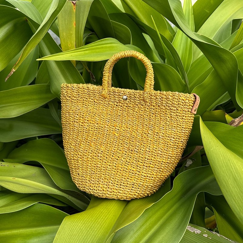 蕉麻提包 - M - 手提包/手提袋 - 棉．麻 