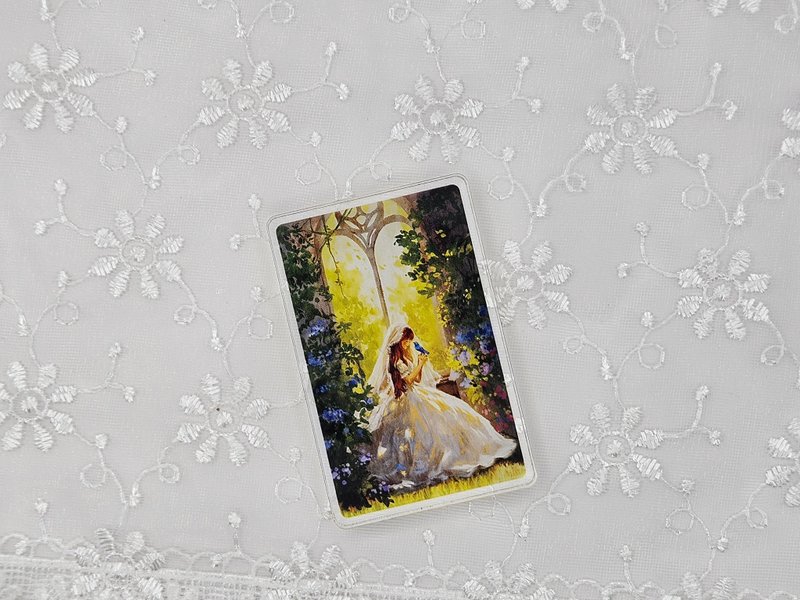 花园女孩压克力收藏卡 - 吊饰 - 压克力 