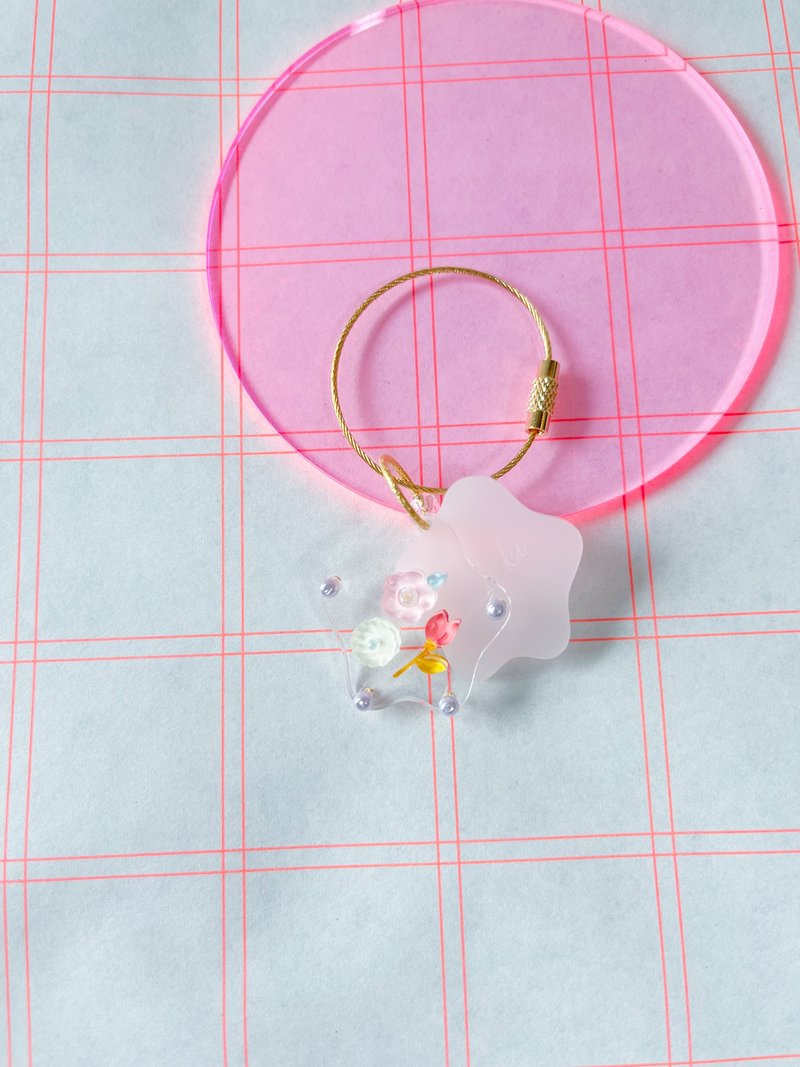 Keychain: kotoba | gentle words - 钥匙链/钥匙包 - 压克力 