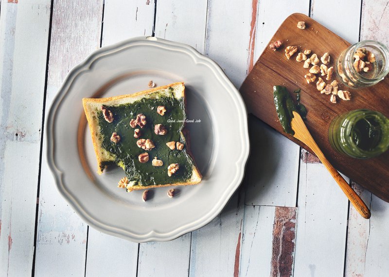 黑糖抹茶抹酱 90ml - 果酱/抹酱 - 新鲜食材 绿色