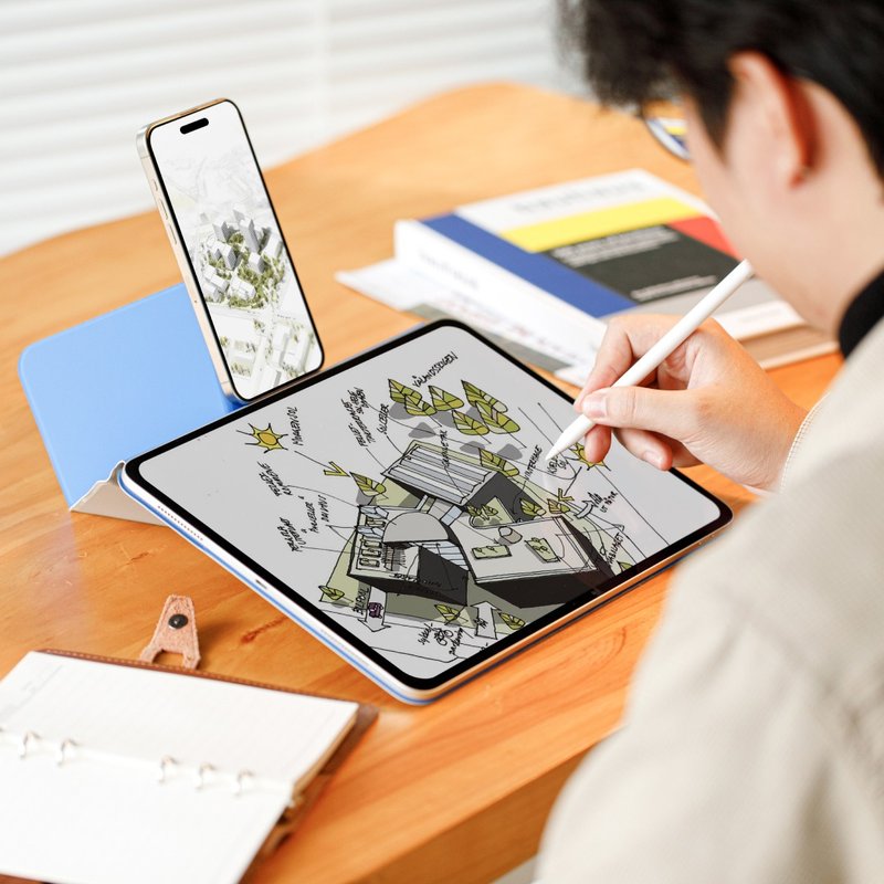 MOFT Dynamic Folio 灵动漂浮支架 iPad Pro 12.9寸 (4-6th Gen) - 手机座/防尘塞 - 其他材质 