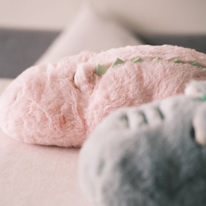 北欧 瑞典 Teddykompaniet Stina 酷胖粉鳄鱼 - 玩偶/公仔 - 聚酯纤维 