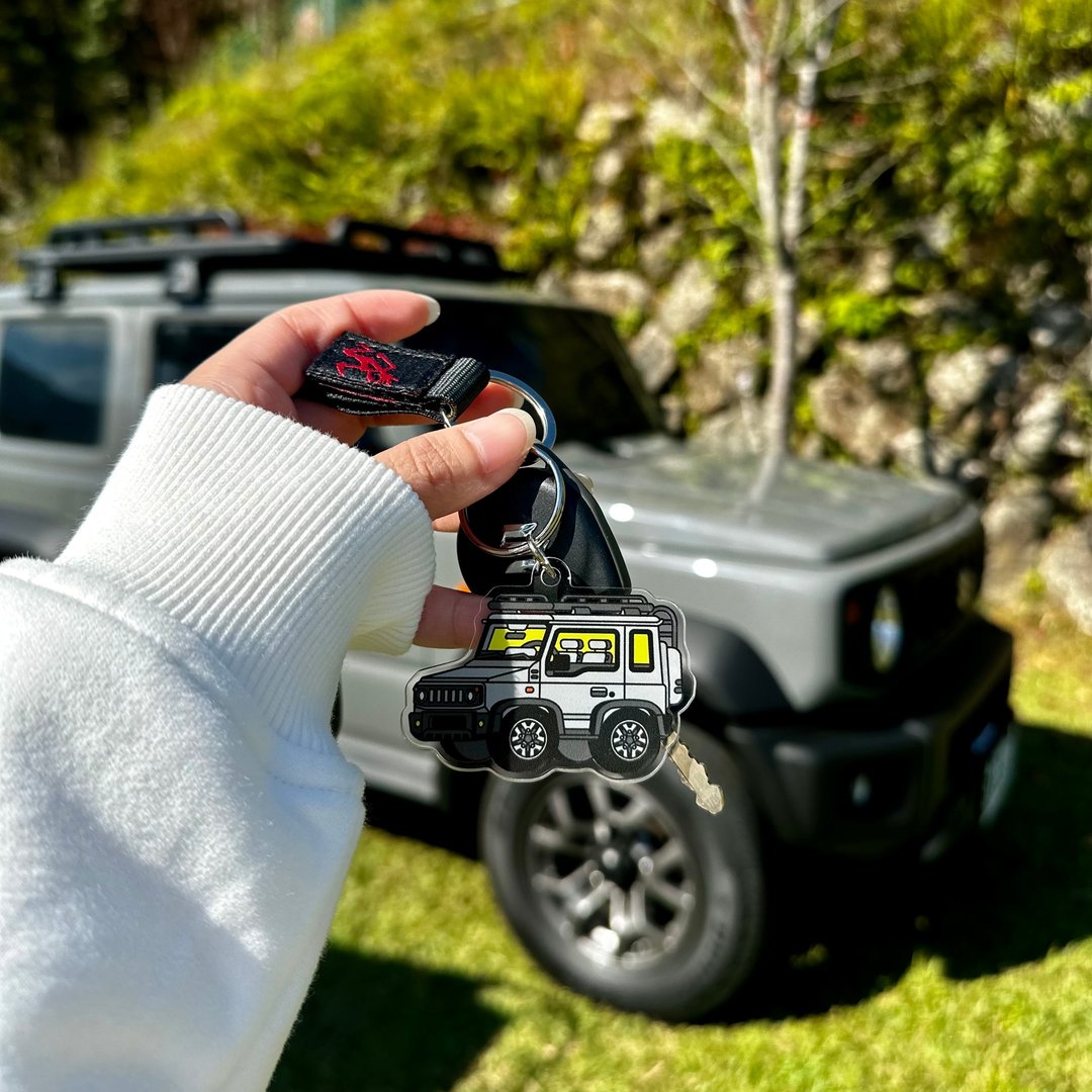 Jimny 压克力钥匙圈 | 户外迷你收藏 - 钥匙链/钥匙包 - 压克力 