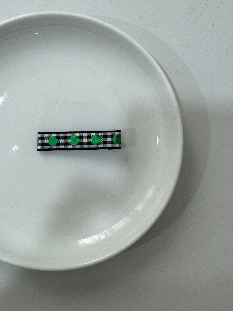 鲜艳的心全包发夹/鸭嘴夹款 - 婴儿饰品 - 聚酯纤维 多色