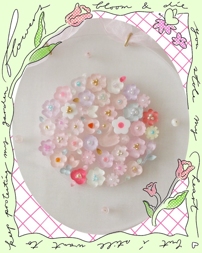 墙面饰品: my pink - 墙贴/壁贴 - 压克力 多色