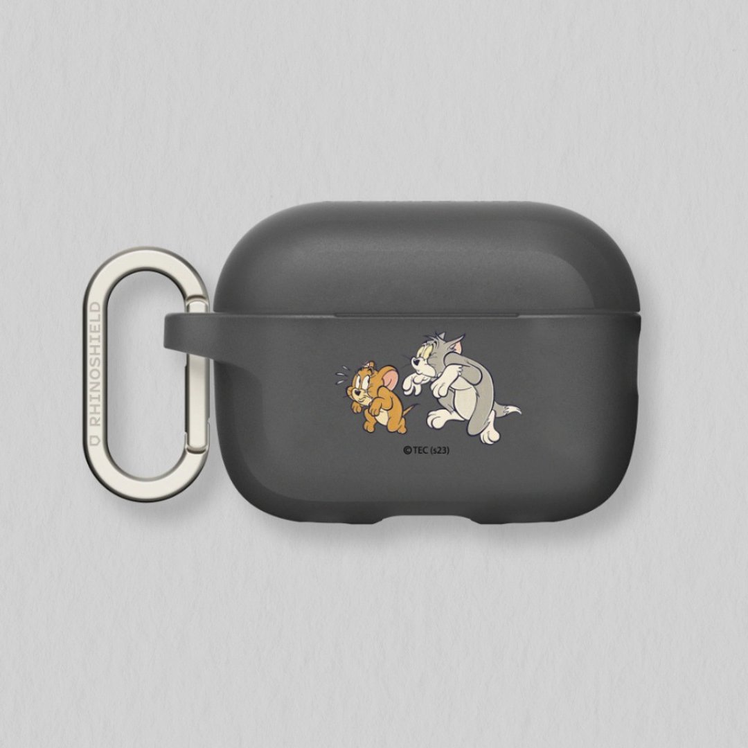Airpods 系列 耳机保护壳∣汤姆猫与杰利鼠/复古漫画风 - 偷偷摸摸 - 耳机收纳 - 塑料 多色