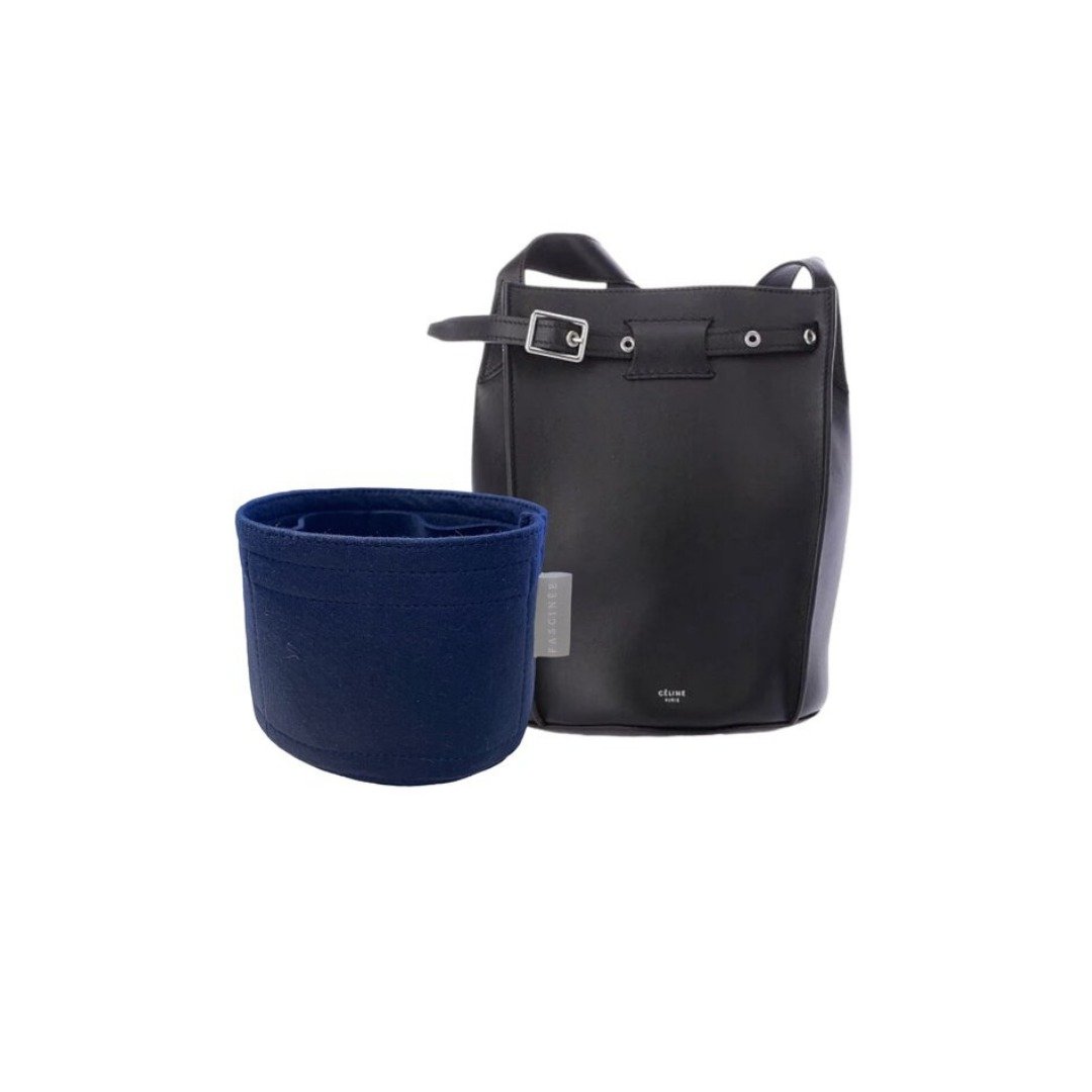 【香港制造|韩国绒布】手制内袋 - Celine Big Bag Bucket Medium - 化妆包/杂物包 - 其他材质 多色