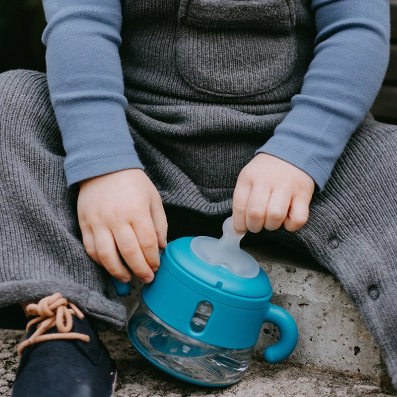 meroware ALICE 婴幼儿学饮杯 - 奶瓶/奶嘴 - 塑料 蓝色