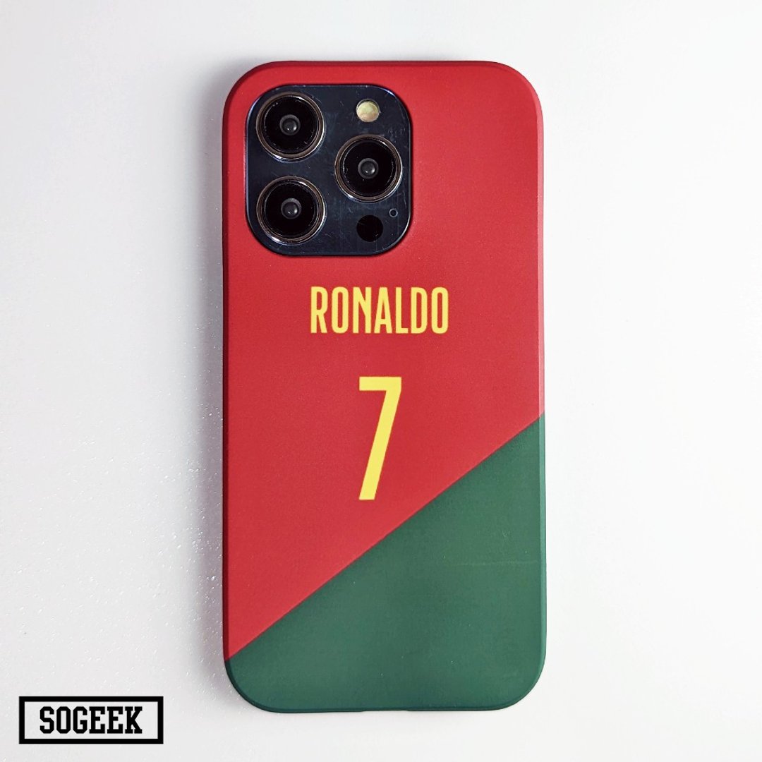 SO GEEK 手机壳设计品牌 THE 2022 WORLD CUP GEEK 葡萄牙款 - 手机壳/手机套 - 塑料 红色