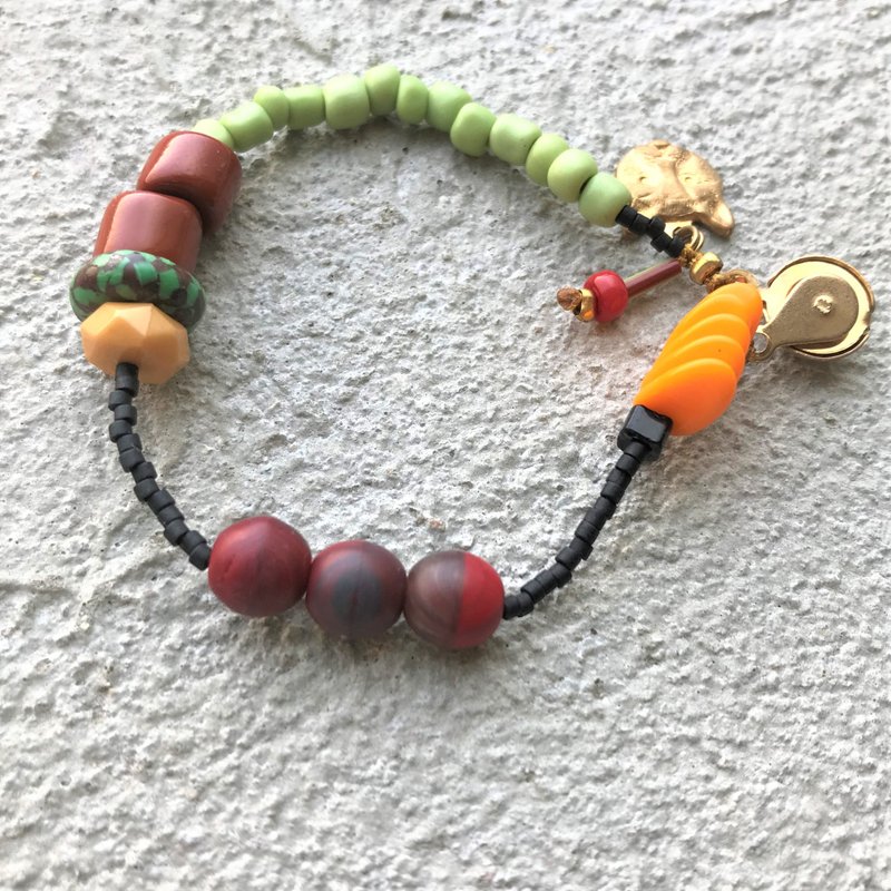 Cat and Mice • Beads beat Beads Bracelet - 020 - 手链/手环 - 其他材质 多色