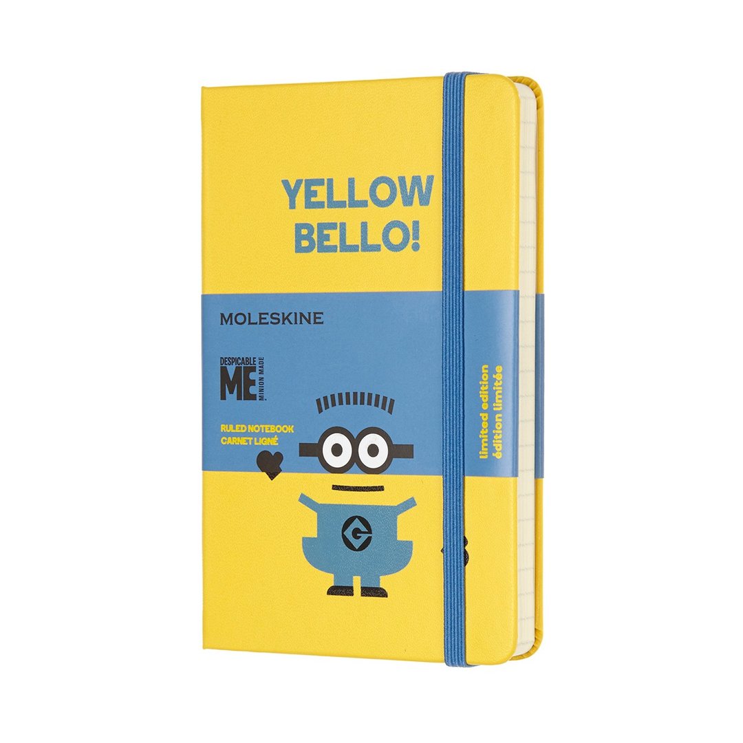 _勿上架_MOLESKINE 小小兵限定笔记本/口袋横/黄 - 笔记本/手帐 - 纸 多色