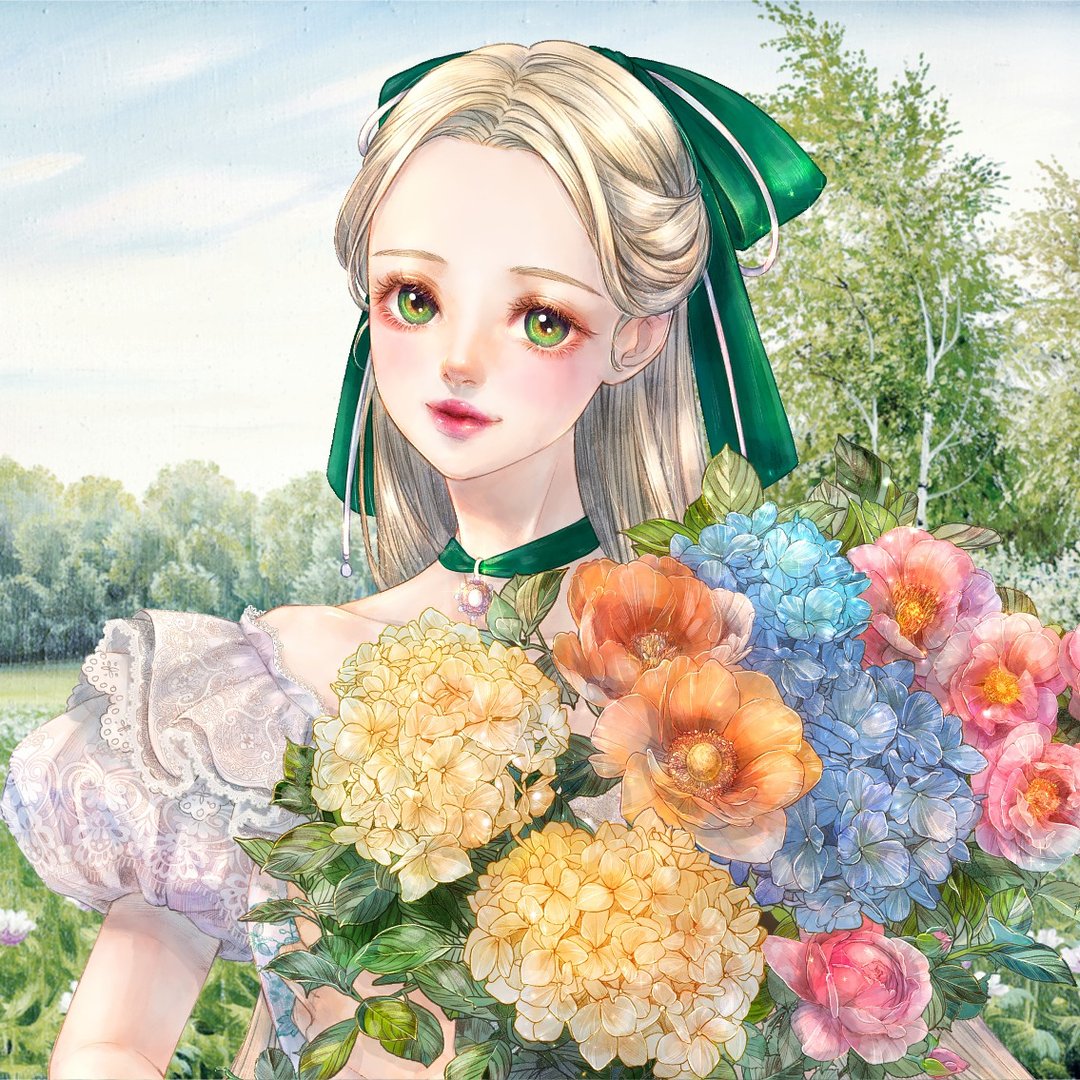 Little Lady Beth Stickers (8color) - 贴纸 - 纸 