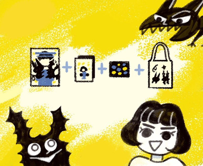 小郁乱入 888元套组 限量40组 漫画 帆布袋 贴纸 明信片 - 刊物/书籍 - 纸 