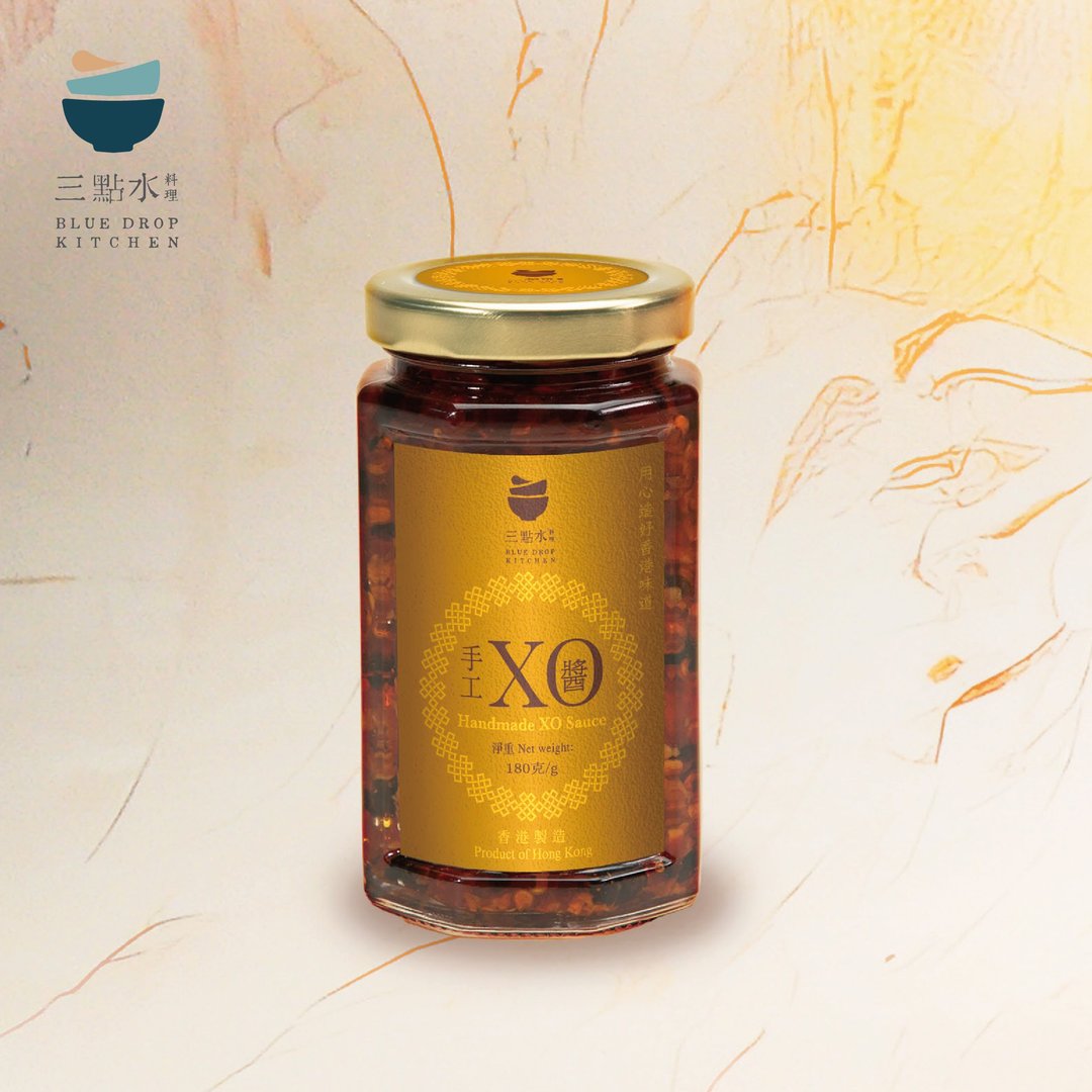 【门市自取】香港味道 手工XO酱 (辣) - 酱料/调味料 - 玻璃 金色