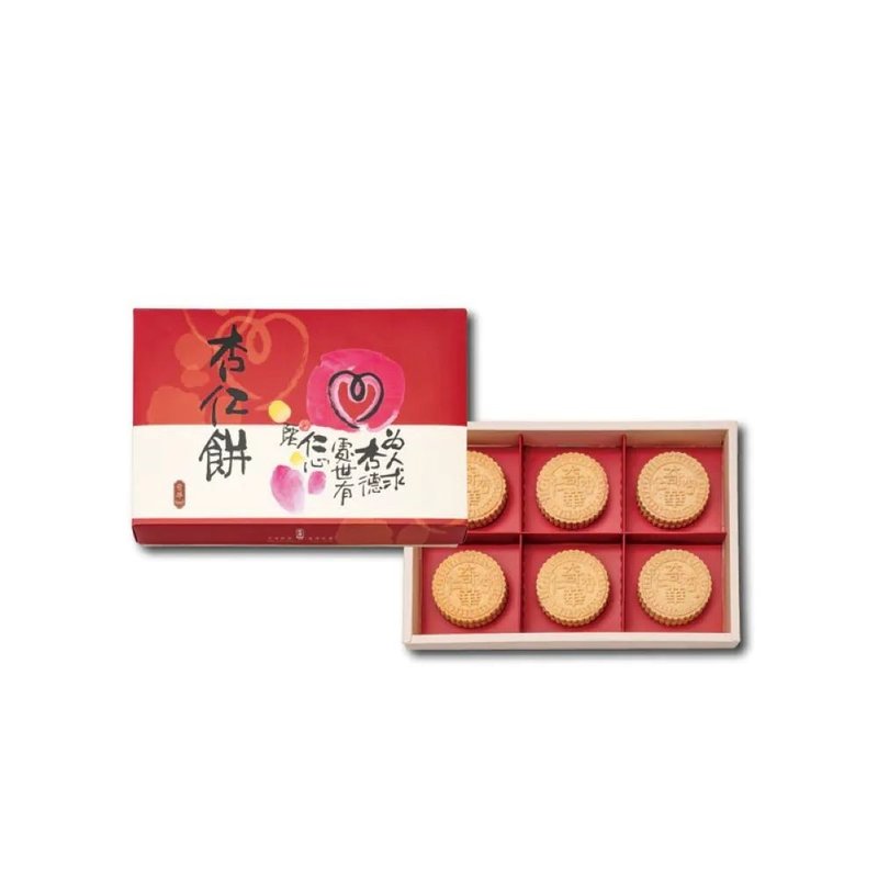 奇华饼家-杏仁饼礼盒 - 手工饼干 - 其他材质 红色