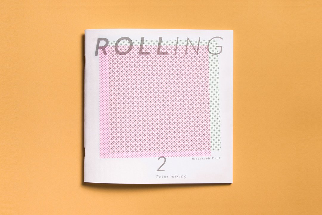 ROLLing vol2 - Color mixing - 刊物/书籍 - 纸 橘色