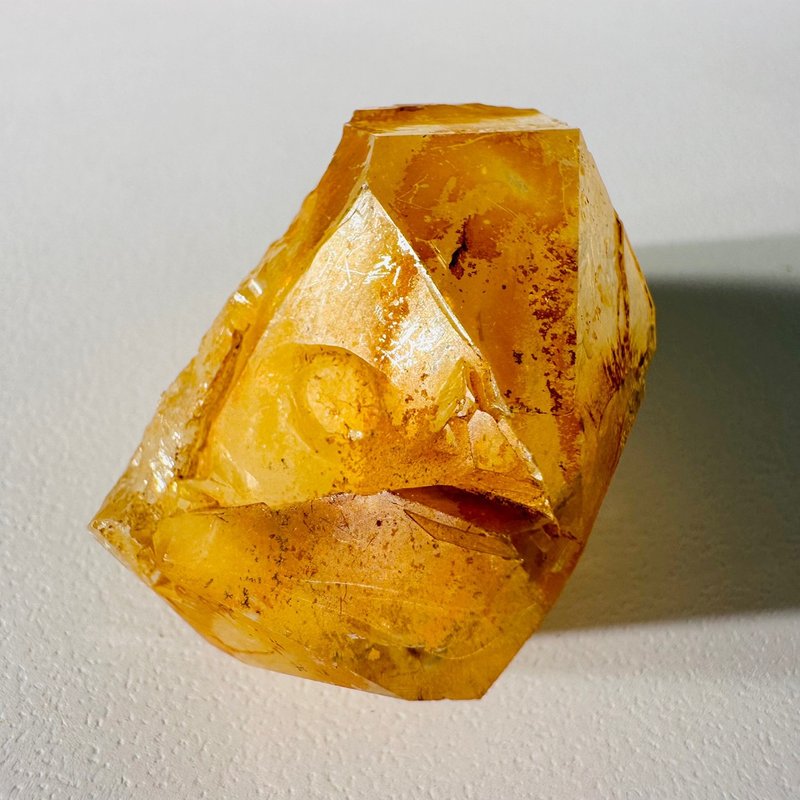 巴基斯坦黄泥骸骨水晶9 骨干水晶 原石原矿 脉轮净化 宝石 - 摆饰 - 其他材质 黄色