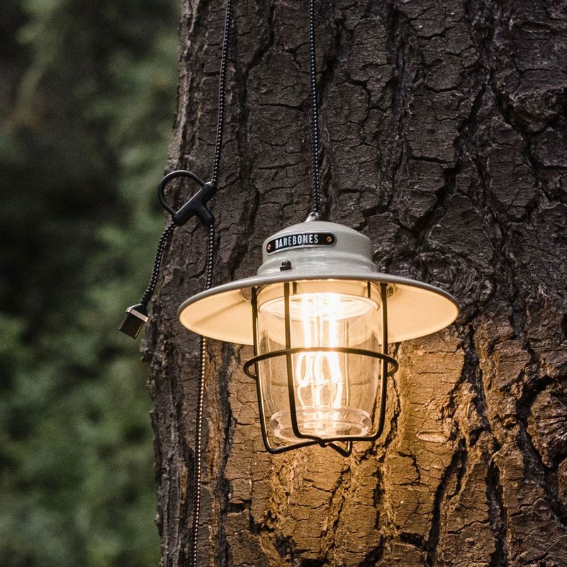 Barebones 前哨垂吊营灯 Outpost Pendant Light LIV-150/151 - 露营用品 - 其他金属 黑色