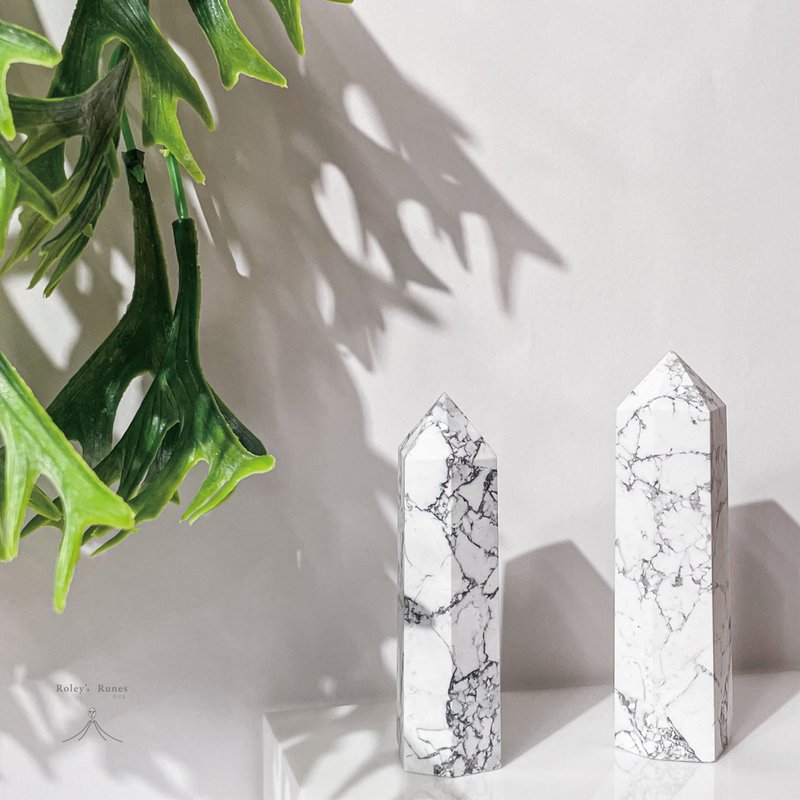 美国-白松石 - 摆饰 - 石头 白色