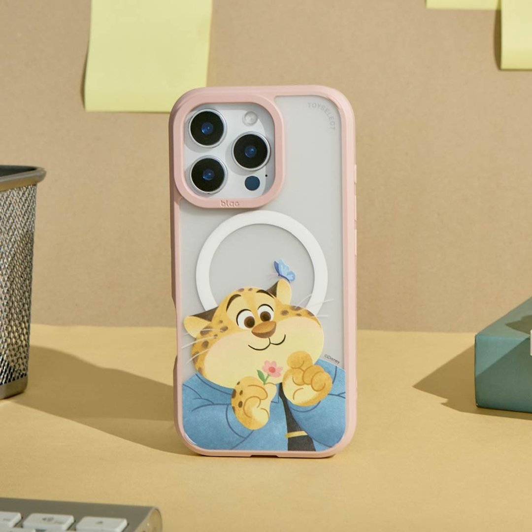 Disney动物方城市-洪金豹的少女心极光雾透MagSafe iPhone手机壳 - 手机壳/手机套 - 塑料 多色