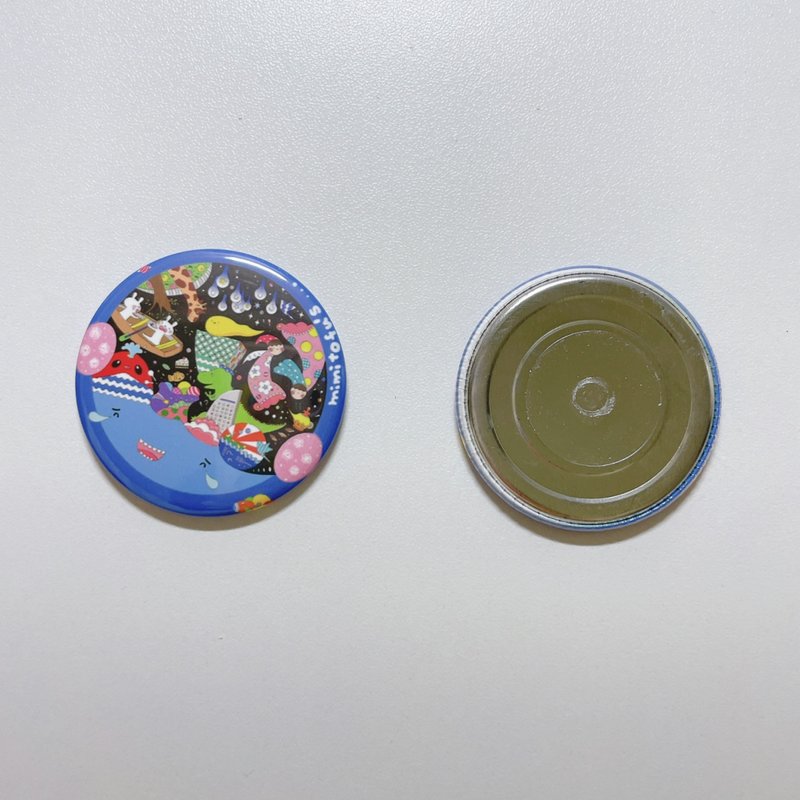 mimitofu's planet 磁铁 外星人4号 黑色 - 冰箱贴/磁贴 - 不锈钢 多色