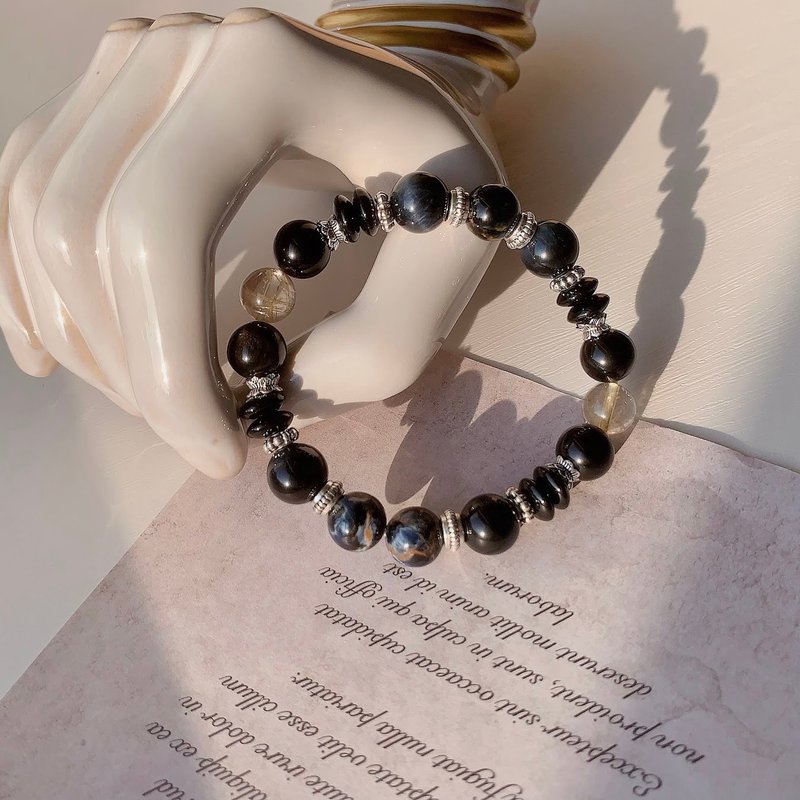 盖亚的幻象/ S925银天然水晶能量手链/ 定制礼物 - 手链/手环 - 水晶 