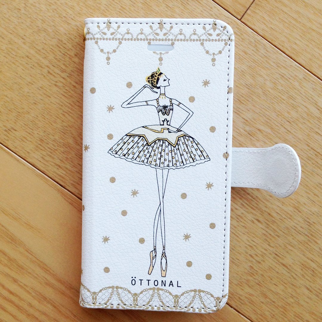 Raymonda Book Type iPhone Case - 其他 - 其他材质 白色