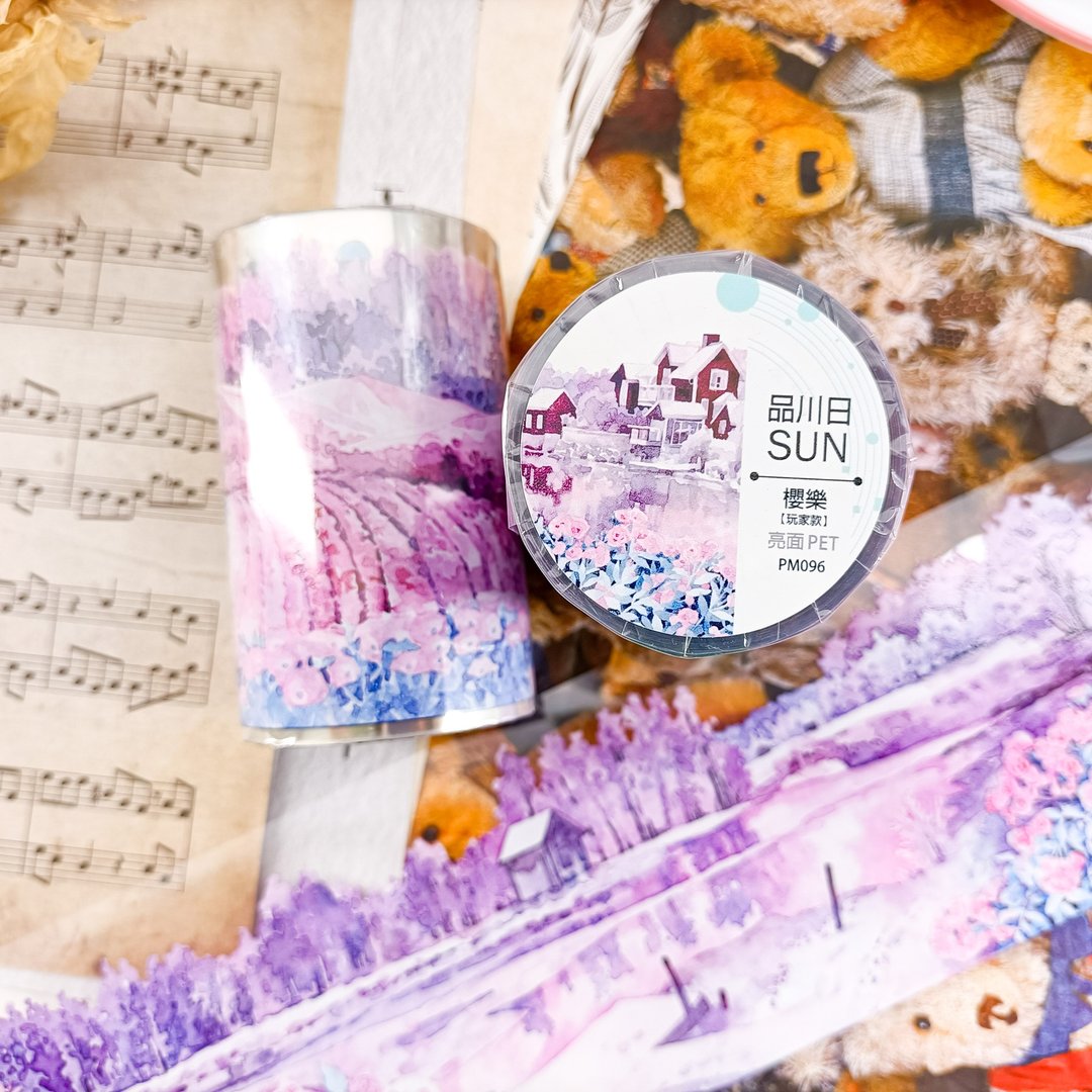 櫻樂_玩家款 / 裝飾膠帶 - 纸胶带 - 塑料 多色
