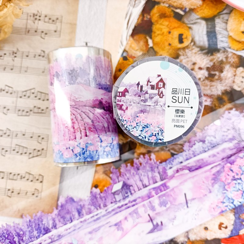 櫻樂_玩家款 / 裝飾膠帶 - 纸胶带 - 塑料 多色