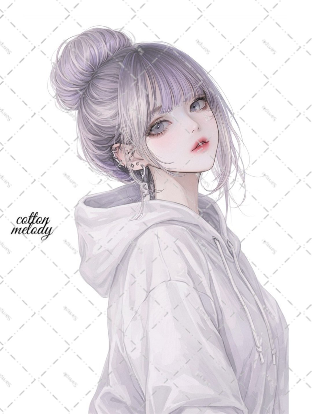 原创贴纸 no.7932 人物贴纸 原创贴纸 人物贴纸 女孩贴纸 原创人物贴纸 - 贴纸 - 纸 