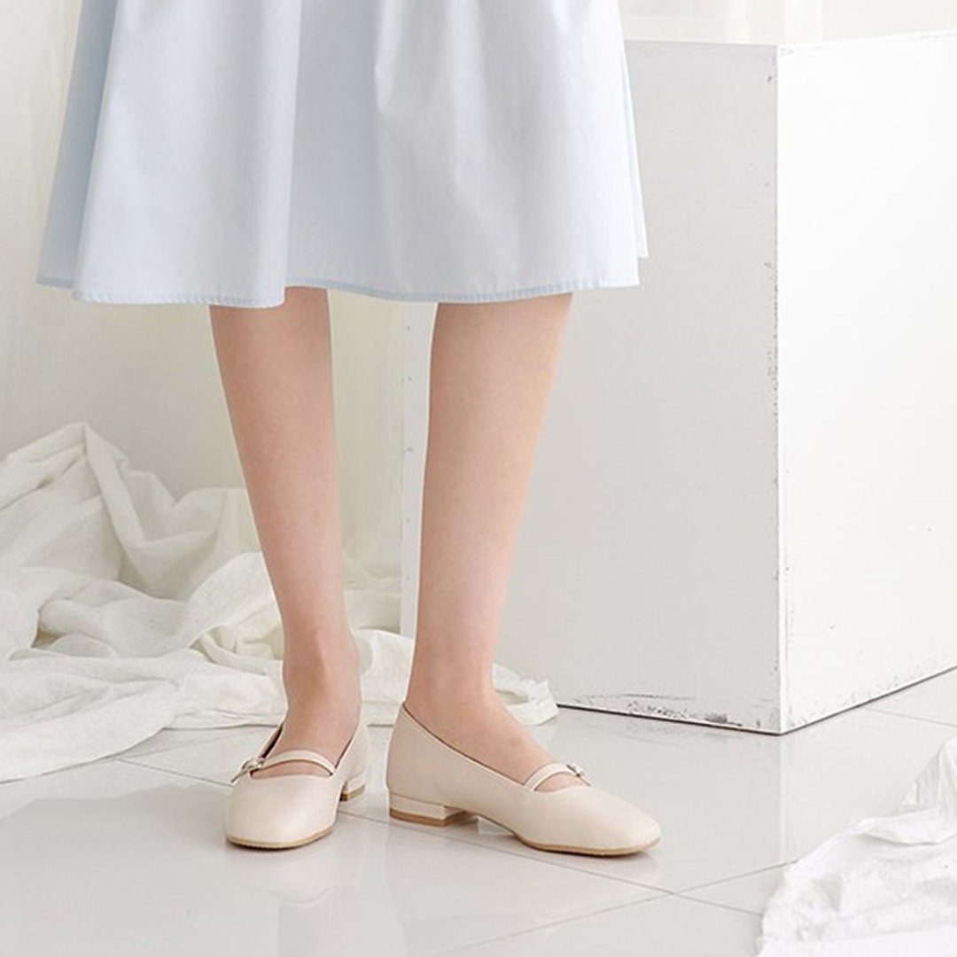 PRE-ORDER 韩国人手制 MACMOC Ballet  (IVORY) 平底鞋 - 其他女款皮鞋 - 其他材质 