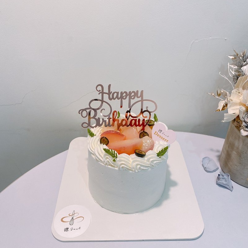 水蜜桃蛋糕 季节限定 水蜜桃蛋糕 现做蛋糕 铄甜点 自取 台北 - 蛋糕/甜点 - 新鲜食材 