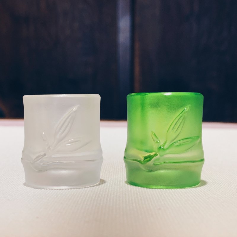 琉璃 竹节 盖置 - 茶具/茶杯 - 琉璃 