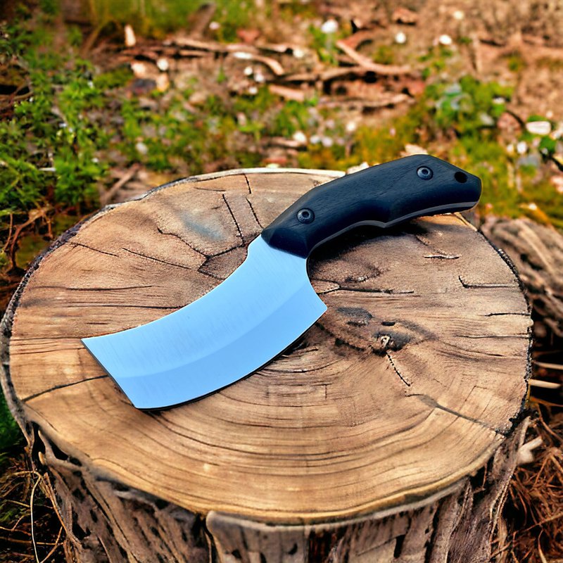 4 毫米猎刀 , 固定柄小刀 , 颈刀 , 野营刀 - 菜刀/刀架 - 其他金属 银色