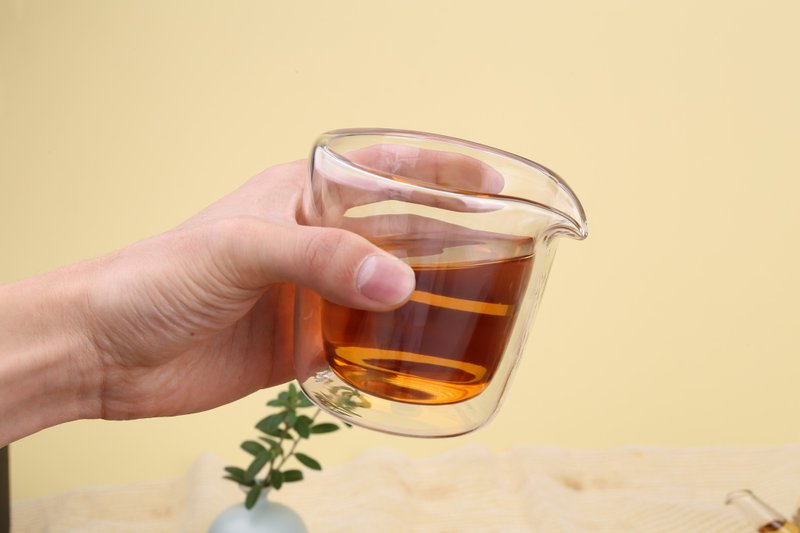 微光玻璃马克杯 (450ml) - 茶具/茶杯 - 玻璃 