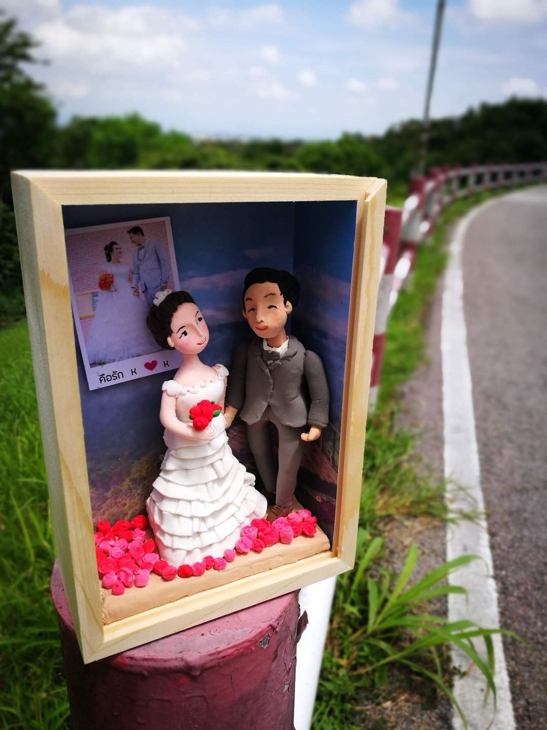 customized model clay , wedding gift 2 model - 摆饰 - 其他材质 多色