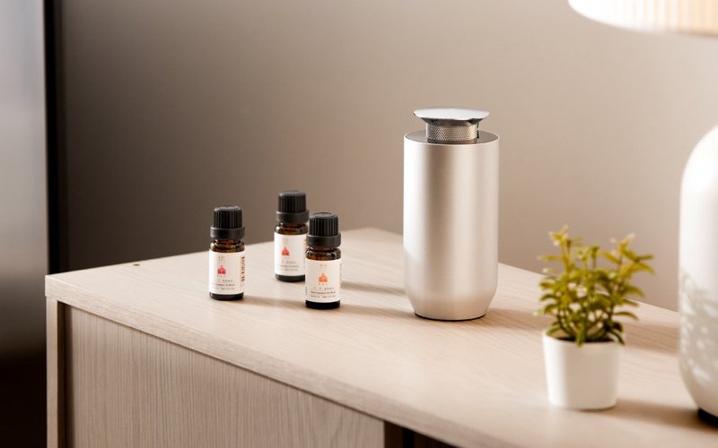 AirMicro Mini微米雾化机 - 搭配气味精油 营造空间氛围 改善气味 - 香薰/精油/线香 - 其他金属 