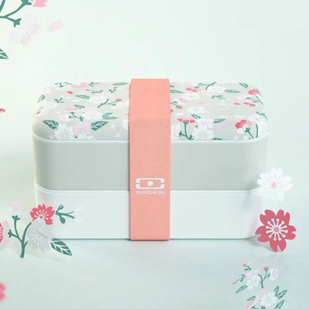 MONBENTO-原创双层便当盒- 青楼盛放 - 便当盒/饭盒 - 树脂 绿色