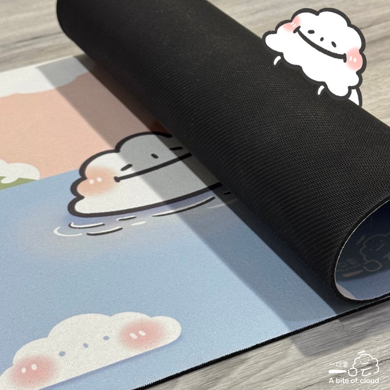 一口云X肥兔鱼 多功能圭藻土软垫 - 地垫/地毯 - 其他材质 多色