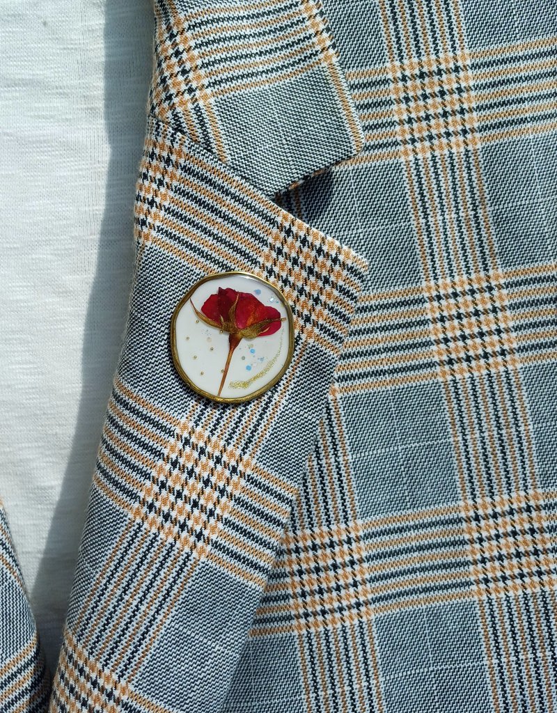 花胸针 - 胸针 - 植物．花 