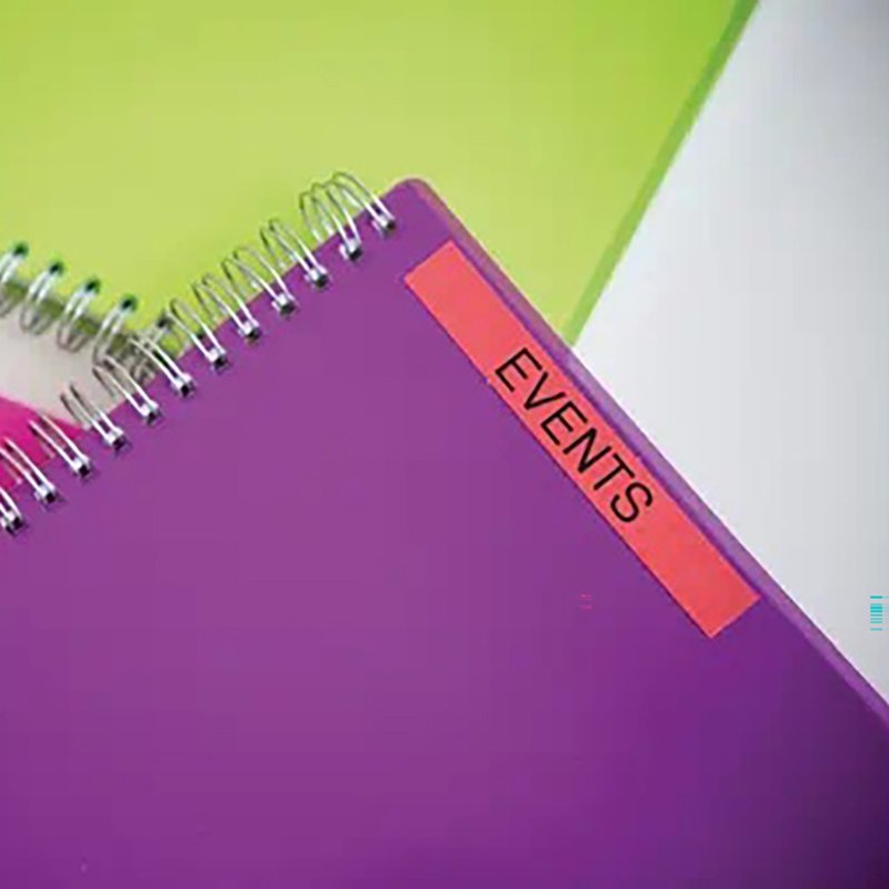 Brother TZe-421 护贝标签带 ( 9mm 红底黑字 ) - 其他 - 纸 红色