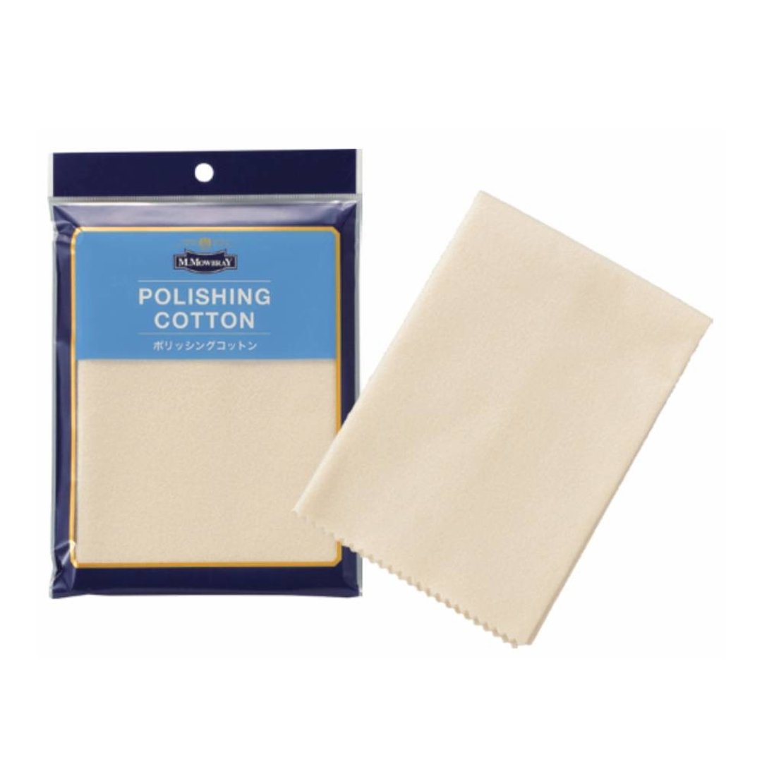 皮革擦拭布 Polishing Cotton 单张 纯棉 日本制 - 皮件 - 棉．麻 白色