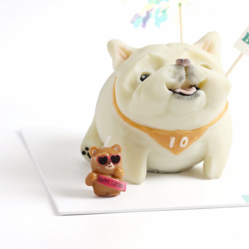 SUN BEAR 造型蜡烛 生日派对 蛋糕蜡烛 蛋糕配件 庆生必备 仪式感 - 蜡烛/烛台 - 其他材质 