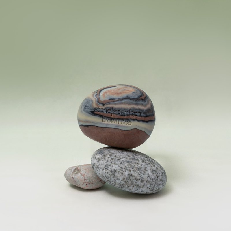 凛冬暖煦 鹅卵石香氛轻柔磨砂皂 297 - 肥皂/手工皂 - 其他材质 